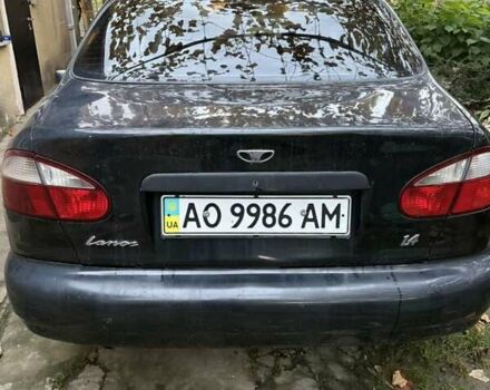 Дэу Ланос 2008 в Ужгороде на Automoto.ua Черный Дэу Ланос, объемом двигателя 0 л и пробегом 130 тыс. км за 600 $, фото 3 на Automoto.ua