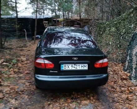 Чорний Деу Ланос, об'ємом двигуна 1.39 л та пробігом 170 тис. км за 2500 $, фото 9 на Automoto.ua