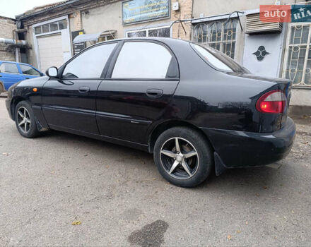 Дэу Ланос 2008 в Запорожье на Automoto.ua Черный Дэу Ланос, объемом двигателя 1.5 л и пробегом 159 тыс. км за 3399 $, фото 1 на Automoto.ua