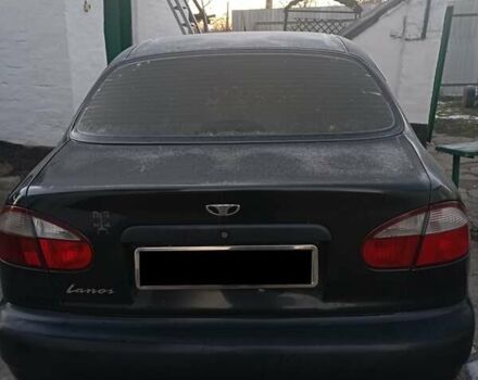 Чорний Деу Ланос, об'ємом двигуна 1.5 л та пробігом 184 тис. км за 3000 $, фото 5 на Automoto.ua