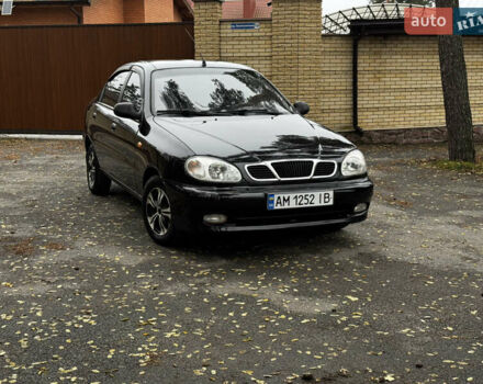 Чорний Деу Ланос, об'ємом двигуна 1.5 л та пробігом 220 тис. км за 2199 $, фото 2 на Automoto.ua