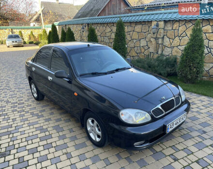 Черный Дэу Ланос, объемом двигателя 1.4 л и пробегом 233 тыс. км за 2500 $, фото 16 на Automoto.ua