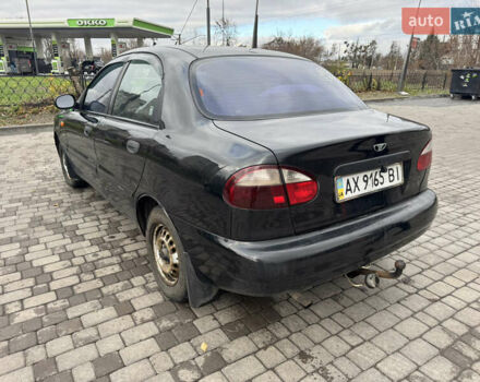 Черный Дэу Ланос, объемом двигателя 1.5 л и пробегом 142 тыс. км за 2799 $, фото 5 на Automoto.ua
