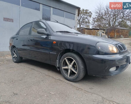 Дэу Ланос 2008 в Запорожье на Automoto.ua Черный Дэу Ланос, объемом двигателя 1.5 л и пробегом 159 тыс. км за 3399 $, фото 3 на Automoto.ua