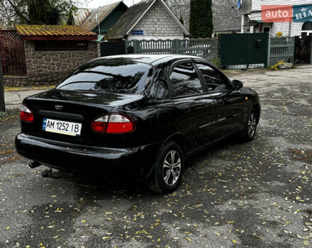 Чорний Деу Ланос, об'ємом двигуна 1.5 л та пробігом 220 тис. км за 2199 $, фото 4 на Automoto.ua