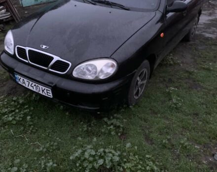 Черный Дэу Ланос, объемом двигателя 1.5 л и пробегом 119 тыс. км за 2700 $, фото 1 на Automoto.ua