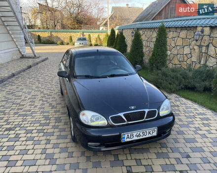 Черный Дэу Ланос, объемом двигателя 1.4 л и пробегом 233 тыс. км за 2500 $, фото 14 на Automoto.ua