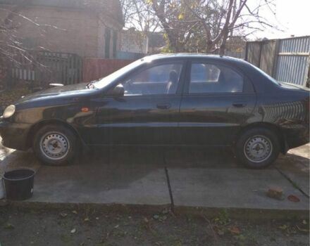 Черный Дэу Ланос, объемом двигателя 1.4 л и пробегом 1 тыс. км за 2000 $, фото 7 на Automoto.ua