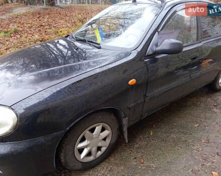 Черный Дэу Ланос, объемом двигателя 1.5 л и пробегом 180 тыс. км за 2300 $, фото 20 на Automoto.ua