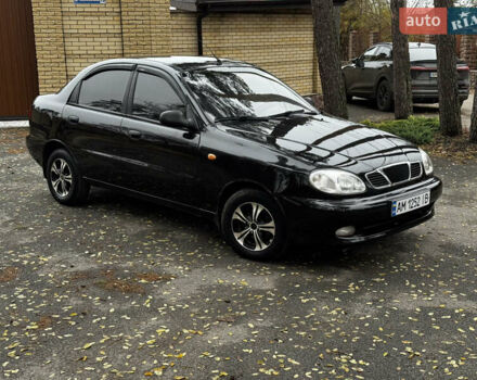 Чорний Деу Ланос, об'ємом двигуна 1.5 л та пробігом 220 тис. км за 2199 $, фото 3 на Automoto.ua