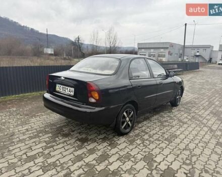 Черный Дэу Ланос, объемом двигателя 1.5 л и пробегом 300 тыс. км за 1700 $, фото 4 на Automoto.ua