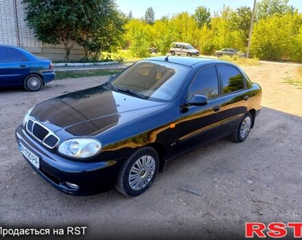 Черный Дэу Ланос, объемом двигателя 1.6 л и пробегом 160 тыс. км за 2700 $, фото 4 на Automoto.ua