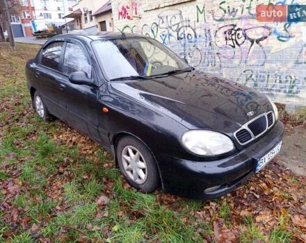 Черный Дэу Ланос, объемом двигателя 1.5 л и пробегом 180 тыс. км за 2300 $, фото 22 на Automoto.ua