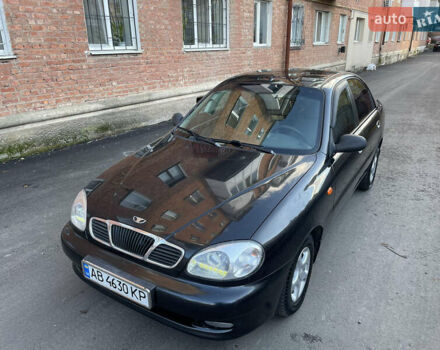 Черный Дэу Ланос, объемом двигателя 1.4 л и пробегом 233 тыс. км за 2500 $, фото 7 на Automoto.ua