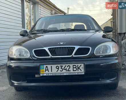 Чорний Деу Ланос, об'ємом двигуна 1.5 л та пробігом 100 тис. км за 3000 $, фото 1 на Automoto.ua