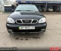 Черный Дэу Ланос, объемом двигателя 1.5 л и пробегом 187 тыс. км за 2500 $, фото 1 на Automoto.ua
