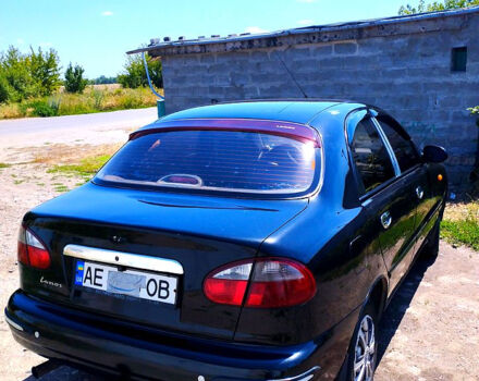 Черный Дэу Ланос, объемом двигателя 1.5 л и пробегом 240 тыс. км за 3300 $, фото 1 на Automoto.ua