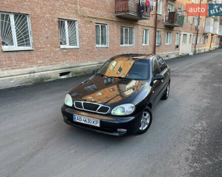 Черный Дэу Ланос, объемом двигателя 1.4 л и пробегом 233 тыс. км за 2500 $, фото 3 на Automoto.ua