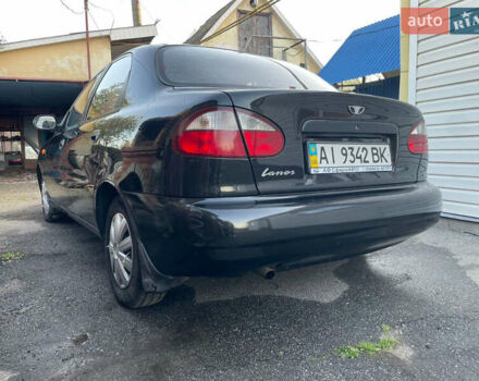 Чорний Деу Ланос, об'ємом двигуна 1.5 л та пробігом 100 тис. км за 3000 $, фото 4 на Automoto.ua