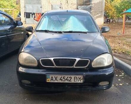 Черный Дэу Ланос, объемом двигателя 1.5 л и пробегом 238 тыс. км за 1950 $, фото 3 на Automoto.ua