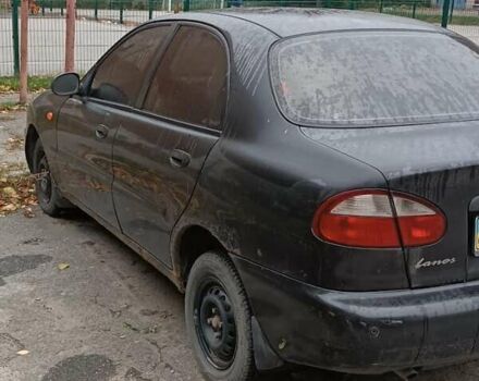 Чорний Деу Ланос, об'ємом двигуна 1.5 л та пробігом 220 тис. км за 800 $, фото 2 на Automoto.ua