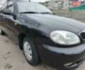 Черный Дэу Ланос, объемом двигателя 1.5 л и пробегом 240 тыс. км за 1800 $, фото 2 на Automoto.ua
