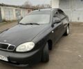 Черный Дэу Ланос, объемом двигателя 1.4 л и пробегом 108 тыс. км за 2500 $, фото 1 на Automoto.ua