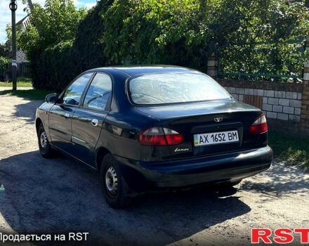 Черный Дэу Ланос, объемом двигателя 1.5 л и пробегом 150 тыс. км за 1150 $, фото 4 на Automoto.ua