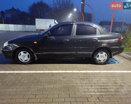 Чорний Деу Ланос, об'ємом двигуна 1.5 л та пробігом 147 тис. км за 2350 $, фото 3 на Automoto.ua