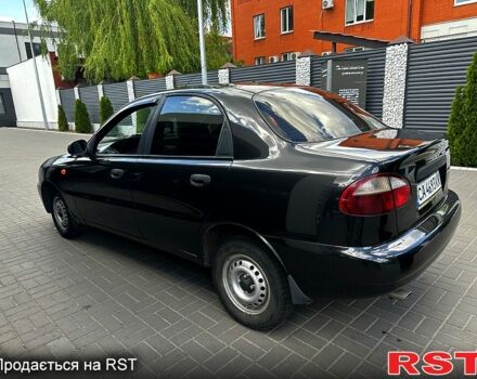 Черный Дэу Ланос, объемом двигателя 1.6 л и пробегом 120 тыс. км за 3000 $, фото 3 на Automoto.ua