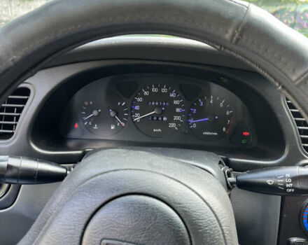 Черный Дэу Ланос, объемом двигателя 1.5 л и пробегом 300 тыс. км за 2400 $, фото 14 на Automoto.ua