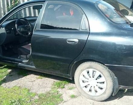 Дэу Ланос 2008 в Вознесенске на Automoto.ua Черный Дэу Ланос, объемом двигателя 1.5 л и пробегом 200 тыс. км за 3200 $, фото 7 на Automoto.ua