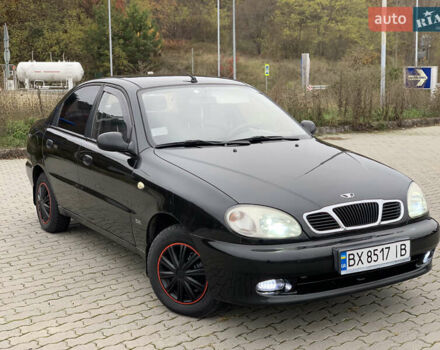 Чорний Деу Ланос, об'ємом двигуна 1.5 л та пробігом 180 тис. км за 2650 $, фото 3 на Automoto.ua