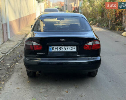 Черный Дэу Ланос, объемом двигателя 1.5 л и пробегом 100 тыс. км за 2900 $, фото 5 на Automoto.ua