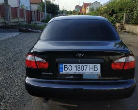 Черный Дэу Ланос, объемом двигателя 1.5 л и пробегом 37 тыс. км за 3950 $, фото 10 на Automoto.ua