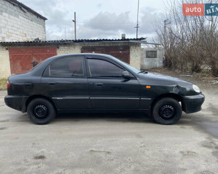Дэу Ланос 2008 в Дубно на Automoto.ua Черный Дэу Ланос, объемом двигателя 1.4 л и пробегом 180 тыс. км за 1800 $, фото 1 на Automoto.ua