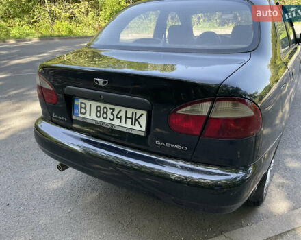 Чорний Деу Ланос, об'ємом двигуна 1.5 л та пробігом 182 тис. км за 2850 $, фото 14 на Automoto.ua