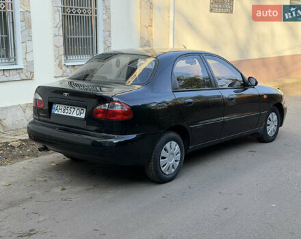 Черный Дэу Ланос, объемом двигателя 1.5 л и пробегом 100 тыс. км за 2900 $, фото 4 на Automoto.ua