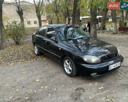 Дэу Ланос 2008 в Киеве на Automoto.ua Черный Дэу Ланос, объемом двигателя 1.6 л и пробегом 263 тыс. км за 2500 $, фото 5 на Automoto.ua