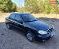 Черный Дэу Ланос, объемом двигателя 1.6 л и пробегом 160 тыс. км за 2700 $, фото 1 на Automoto.ua