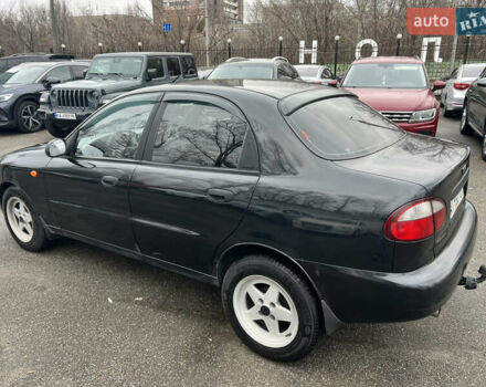 Чорний Деу Ланос, об'ємом двигуна 1.5 л та пробігом 220 тис. км за 2500 $, фото 4 на Automoto.ua