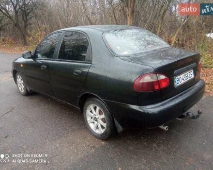 Чорний Деу Ланос, об'ємом двигуна 1.6 л та пробігом 230 тис. км за 1750 $, фото 5 на Automoto.ua