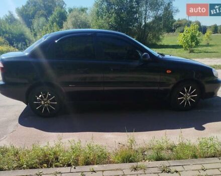 Черный Дэу Ланос, объемом двигателя 1.5 л и пробегом 157 тыс. км за 3200 $, фото 8 на Automoto.ua