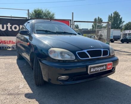 Черный Дэу Ланос, объемом двигателя 1.5 л и пробегом 209 тыс. км за 3490 $, фото 2 на Automoto.ua