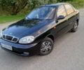 Черный Дэу Ланос, объемом двигателя 1.5 л и пробегом 140 тыс. км за 3200 $, фото 1 на Automoto.ua