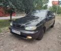 Черный Дэу Ланос, объемом двигателя 1.5 л и пробегом 237 тыс. км за 2100 $, фото 1 на Automoto.ua