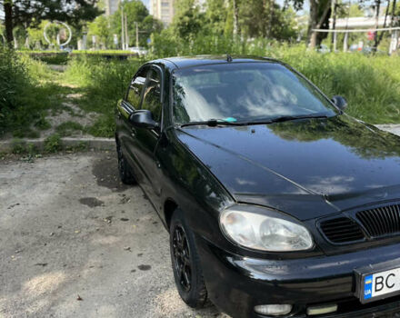 Черный Дэу Ланос, объемом двигателя 1.5 л и пробегом 300 тыс. км за 2400 $, фото 21 на Automoto.ua