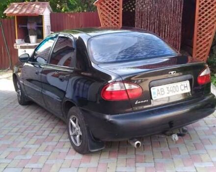 Черный Дэу Ланос, объемом двигателя 1.5 л и пробегом 156 тыс. км за 2000 $, фото 10 на Automoto.ua