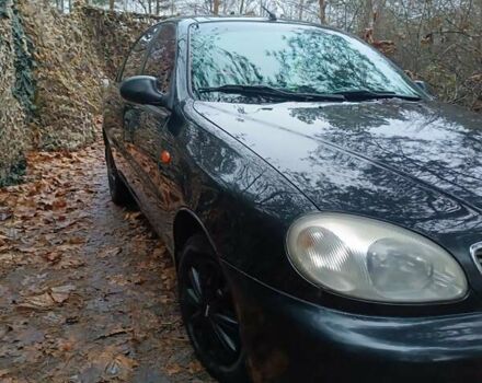 Чорний Деу Ланос, об'ємом двигуна 1.39 л та пробігом 170 тис. км за 2500 $, фото 5 на Automoto.ua