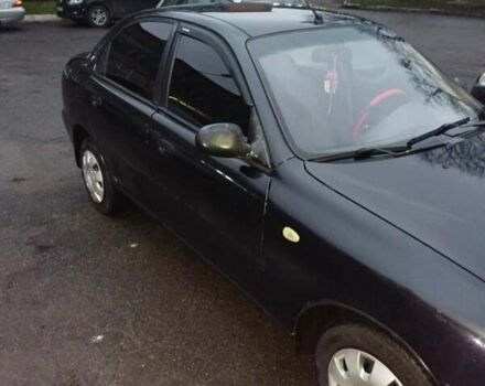 Чорний Деу Ланос, об'ємом двигуна 1.5 л та пробігом 114 тис. км за 2200 $, фото 1 на Automoto.ua